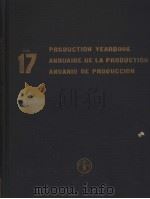 PRODUCTION YEARBOOK ANNUAIRE DE LA PRODUCTION ANUARIO DE PRODUCCION PDF电子版封面