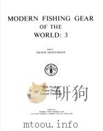 MODERN FISHING GEAR OF THE WORLD:3 PDF电子版封面