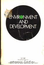 ENVIRONMENT AND DEVELOPMENT PDF电子版封面 DANIEL M.DWORKIN