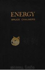 ENERGY BRUCE CHALMERS PDF电子版封面