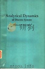 ANALYTICAL DYNAMICS OF DISCRETE SYSTEMS PDF电子版封面 0306310147 REINHARDT M.ROSENBERG
