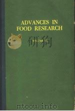 ADVANCES IN FOOD RESEARCH VOLUME 9 PDF电子版封面 C.O.CHICHESTER E.M.MRAK G.F.