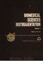 BIOMEDICAL SCIENCES INSTRUMENTATION VOLUME 1 PDF电子版封面 DR.FRED ALT