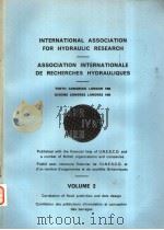 INTERNATIONAL ASSOCIATION FOR HYDRAULIC RESEARCH VOLUME 2 1963 PDF电子版封面