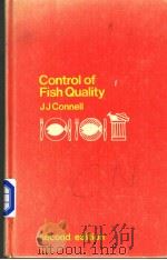 CONTROL OF FISH QUALITY PDF电子版封面 0852381050 J J CONNELL BSC PHD