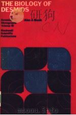 THE BIOLOGY OF DESMIDS VOLUME 16 PDF电子版封面 0632002530 ALAN J.BROOK