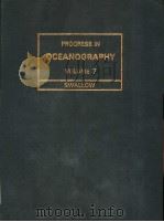 PROGRESS IN OCEANOGRAPHY VOLUME 7 PDF电子版封面 0080203299 MARY SWALLOW