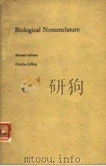 BIOLOGICAL NOMENCLATURE（ PDF版）