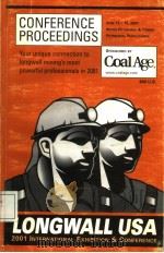 LONGWALL USA  CONFERENCE PROCEEDINGS     PDF电子版封面     
