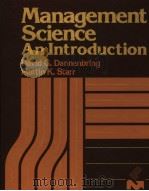 MANAGEMENT SCIENCE AN INTRODUCTION PDF电子版封面 0070153523 DAVID G.DANNENBRING MARTIN K.
