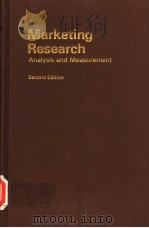 MARKETING RESEARCH ANALYSIS AND MEASUREMENT SECOND EDITION PDF电子版封面 007084559x PETER M.CHISNALL