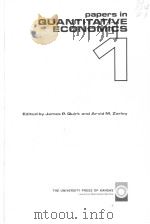 PAPERS IN QUANTITATIVE ECONOMICS PDF电子版封面 JAMES P.QUIRK ARVID M.ZARLEY