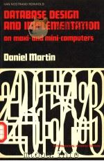 DATABASE DESIGN AND IMPLEMENTAWTION PDF电子版封面 0442304293 DANIEL MARTIN
