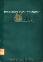 EXPERIMENTAL PLANT PHYSIOLOGY PDF电子版封面 0801643074