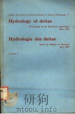HYDROLOGY OF DELTAS  VOLUME 2（ PDF版）