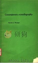 CONTEMPORARY CRYSTALLOGRAPHY PDF电子版封面 MARTIN J.BUERGER
