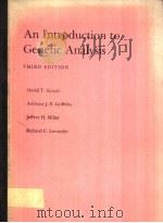 AN INTRODUCTION TO GENETIC ANALYSIS  THIRD EDITION     PDF电子版封面  0716717050  DAVID T.SUZUKI  ANTHONY J.F.GR 