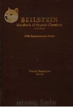 BEILSTEIN HANDBOOK OF ORGANIC CHEMISTRY FIFTH SUPPLEMENTARY SERIES RYREINER LUCKENBACH VOLUME TWENTY PDF电子版封面 3540524452