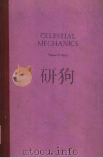 CELESTIAL MECHANICS VOLUME 4 PART 1 PDF电子版封面