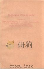 INCLUSION COMPOUNDS VOLUME 1（ PDF版）