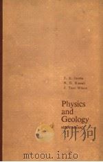 PHYSICS AND GEOLOGY SECOND EDITION PDF电子版封面 0070321485 J.A.JACOBS R.D.RUSSELL J.TUZ