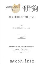 ZOOLOGY OF EGYPT：THE FISHES OF THE NILE（ PDF版）