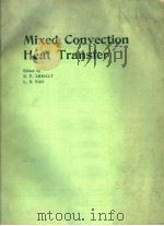 MIXED CONVECTION HEAT TRANSFER PDF电子版封面 B.F.ARMALY L.S.YAO