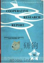 COOPERATIVE RESEARCH REPORT  93（ PDF版）