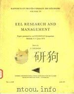 EEL RESEARCH AND MANAGEMENT     PDF电子版封面    F.THUROW 