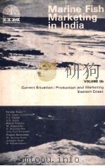MARINE FISH MARKETING IN INDIA VOLUME 2 PART 2 PDF电子版封面