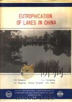 EUTROPHICATION OF LAKES IN CHINA PDF电子版封面