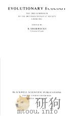 EVOLUTIONARY ECOLOGY（ PDF版）