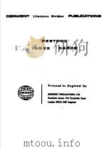 DERWENT LITERATURE DIVIAION PUBLICATIONS PESTDOC INDEX CAROS PDF电子版封面
