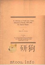 A COLLECTION OF FRESH-WATER FISHES OBTAINED IN FLORIDA 1939-1940,BY FRANCIS HARPER PDF电子版封面 HENRY W.FOWLER