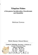 TILAPIINE FISHES OF THE GENERA SAROTHERODON，OREOCHROMIS AND DANAKILIA（ PDF版）