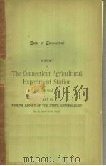 REPORT OF THE CONNECTICUT AGRICULTURAL EXPERIMENT STATION  1904     PDF电子版封面     