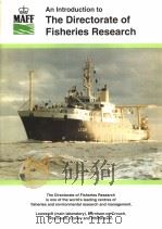 AN INTRODUCTION TO THE DIRECTORATE OF FISHERIES RESEARCH PDF电子版封面