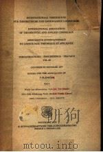 INTERNATIONALE VEREINIGUNG FUR THEORETISCHE UND ANGEWANDTE LIMNOLOGIE  VOL.20  PART 4（ PDF版）