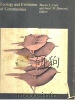 ECOLOGY AND EVOLUTION OF COMMUNITIES（ PDF版）