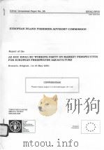 EUROPEAN INLAND FISHERIES ADVISORY COMMISSION EIFAC TECHNICAL PAPER 35 PDF电子版封面 9251047006