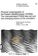 PHYSICAL OCEANOGRAPHY OF THE EASTERN MEDITERRANEED (POEM):THE INTERCALIBRATED POEM DATA SET AND THE PDF电子版封面