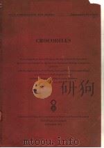 CROCODILES IUCN PUBLICATIONS NEW SERIES SUPPLEMENTARY PAPER NO.41 PDF电子版封面
