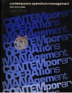 CONTEMPORARY OPERATIONS MANAGEMENT TEXT AND CASES     PDF电子版封面  0131704079  THOMAS M.COOK  ROBERT A.RUSSEL 