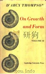 ON GROWTH AND FORM  VOLUME 2（ PDF版）