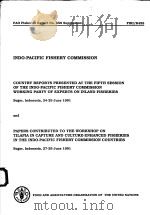 FAO FISHERIES REPORT NO.458 SUPPLEMENT INDO-PACIFIC FISHERY COMMISSION PDF电子版封面 925103222X