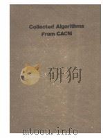 COLLECTED ALGORITHMS FROM CACM VOL.1 PDF电子版封面