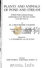 PLANTS AND ANIMALS OF POND AND STREAM（ PDF版）