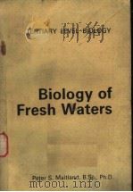 biology of fresh waters 1978 PDF电子版封面