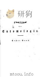 BURMEISTER HANDBUCH DER ENTOMOLOGIE 1832 PDF电子版封面