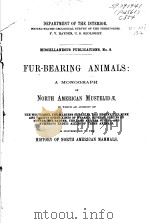 FUR-BEARING ANIMALS  1877（ PDF版）